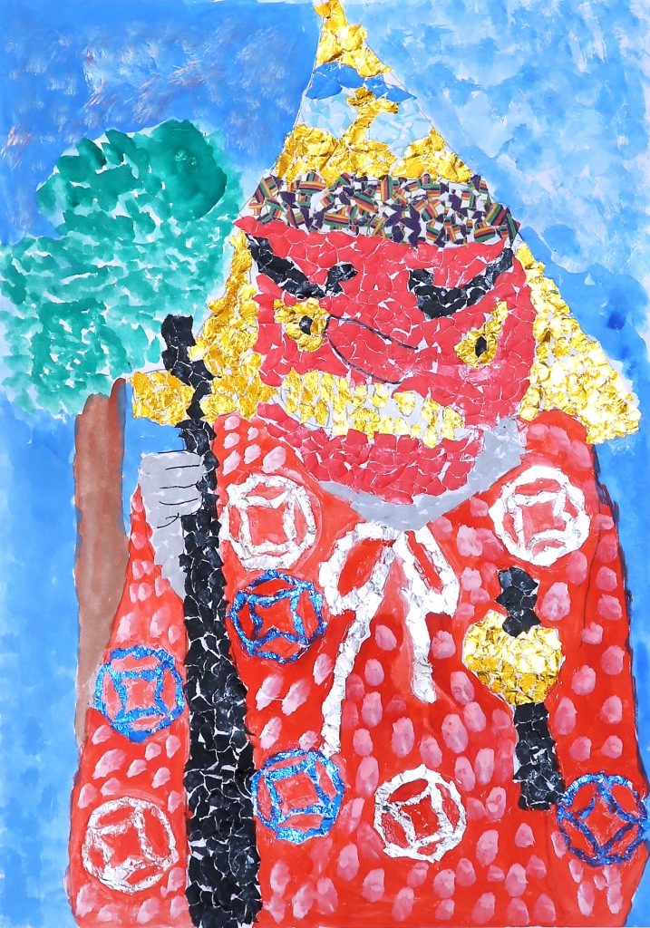 「三条祭りてんぐ様」栄北小学校　４年　丸山　桔平